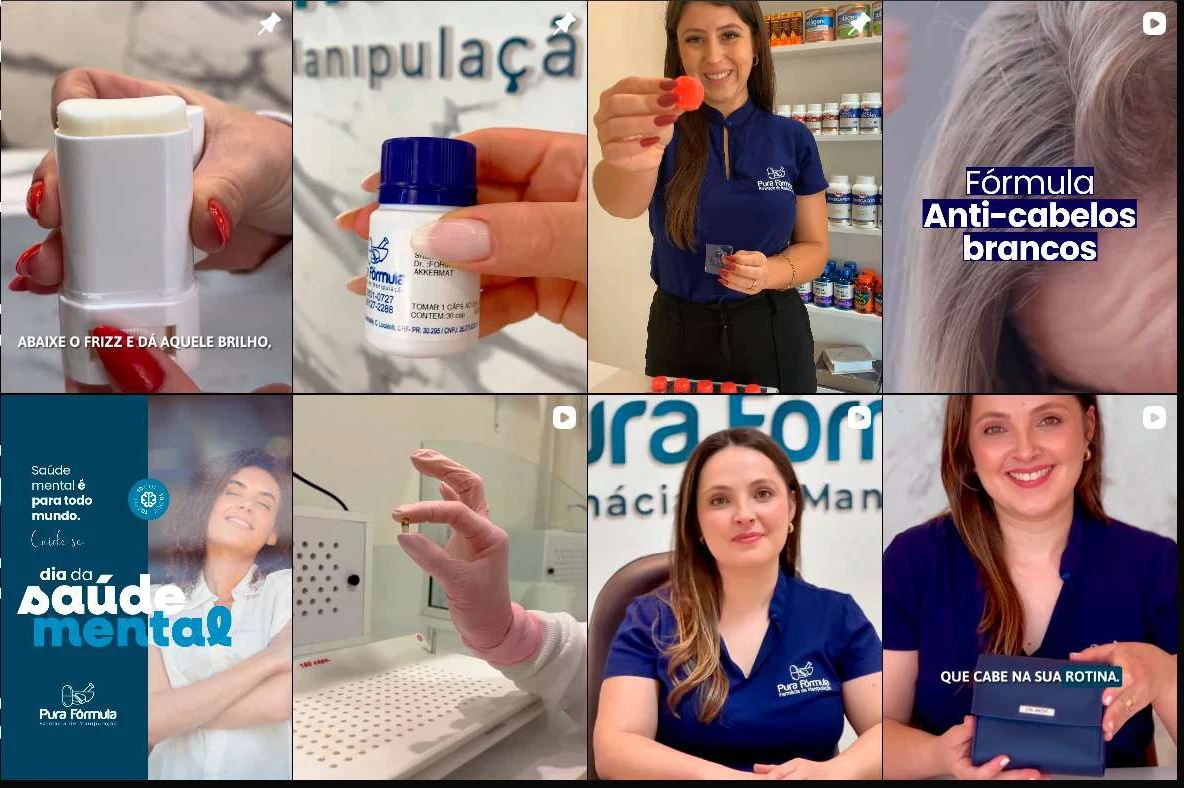 Trabalhos da Bruhen para Pura Fórmula: Social media, Conteúdo, Vídeo
