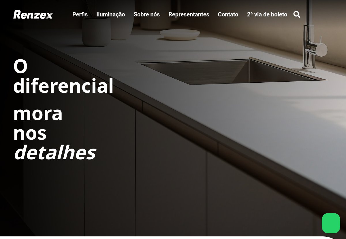 Site desenvolvido para Renzex